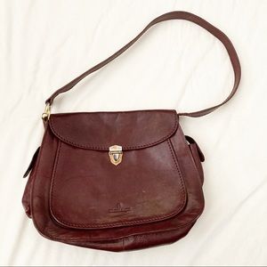 Vintage Etienne Aigner Oxblood Leather Purse